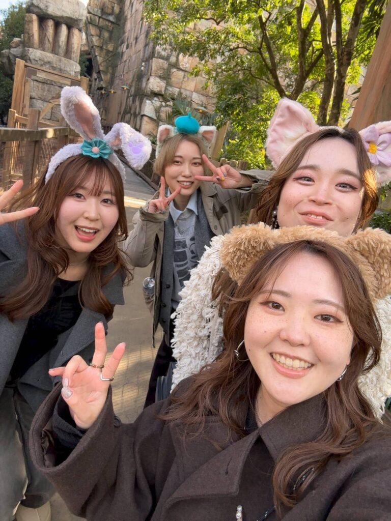 スタッフとクリスマスディズニー