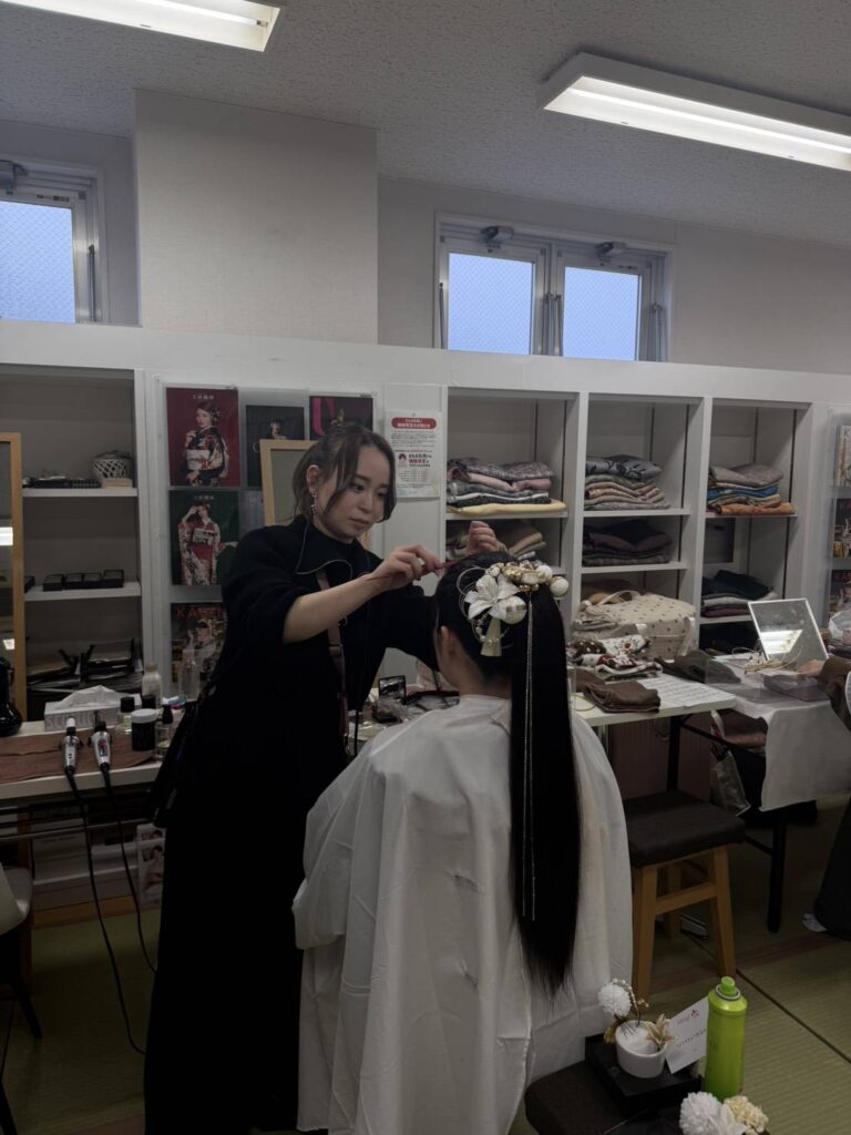 成人式のヘアメイク