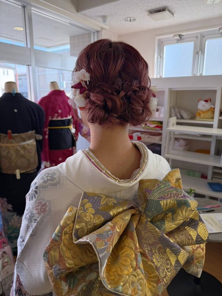 成人式でのワンショット