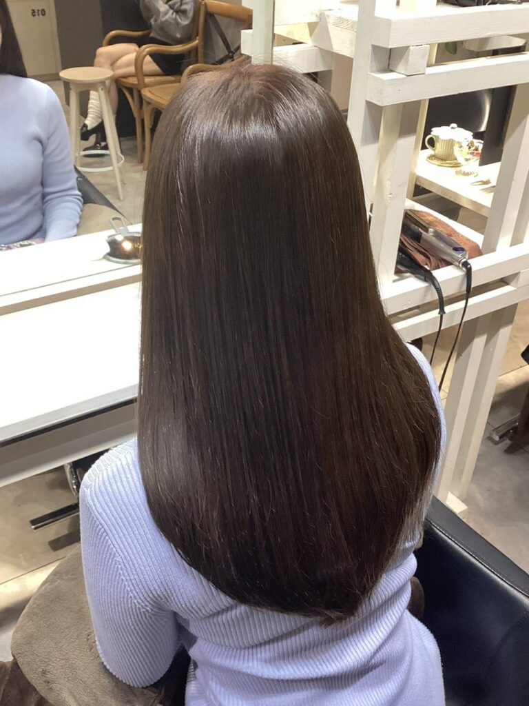 大人気オーダーの寒色系カラー