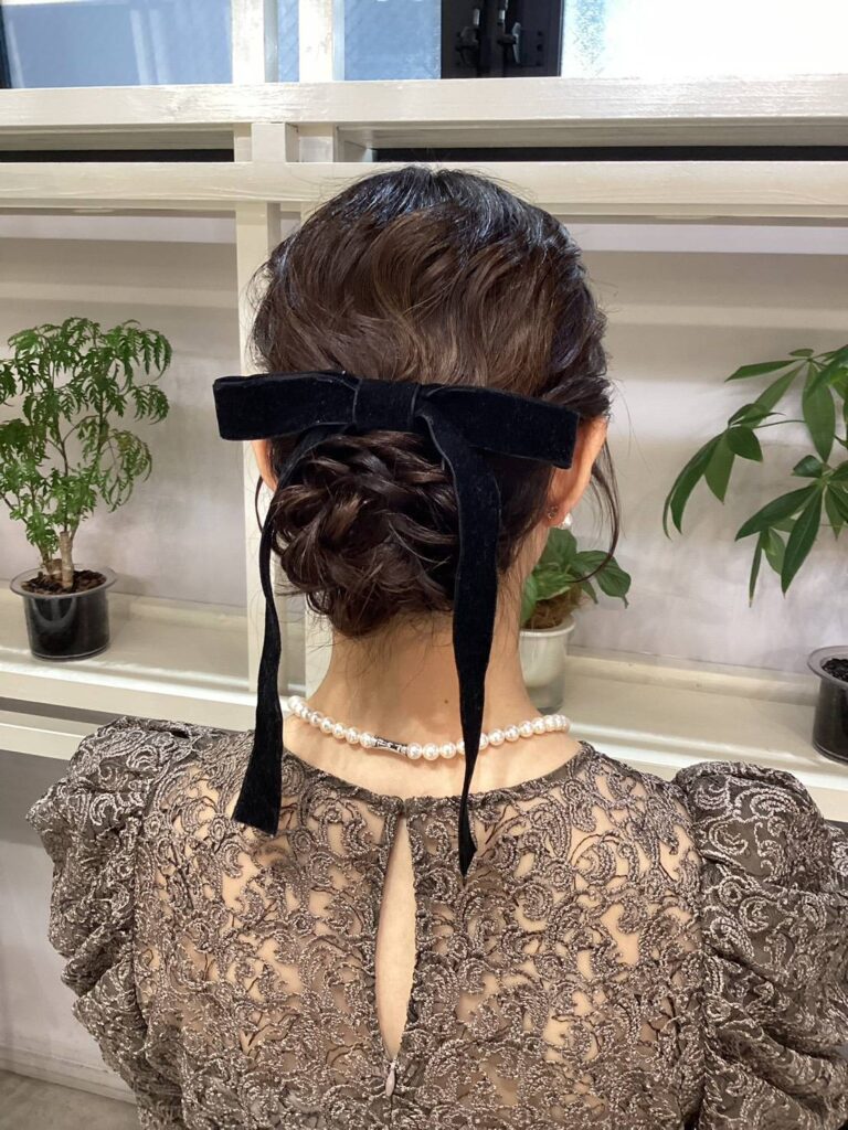 ふわっとした【シニヨン】スタイル