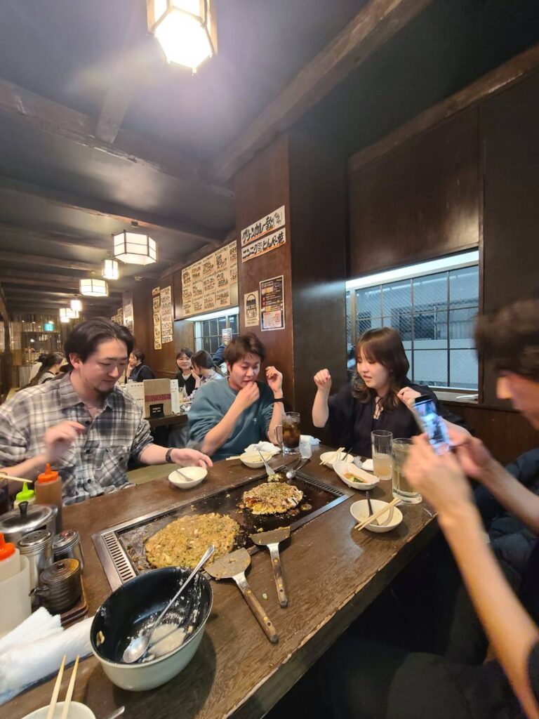 お店のスタッフと