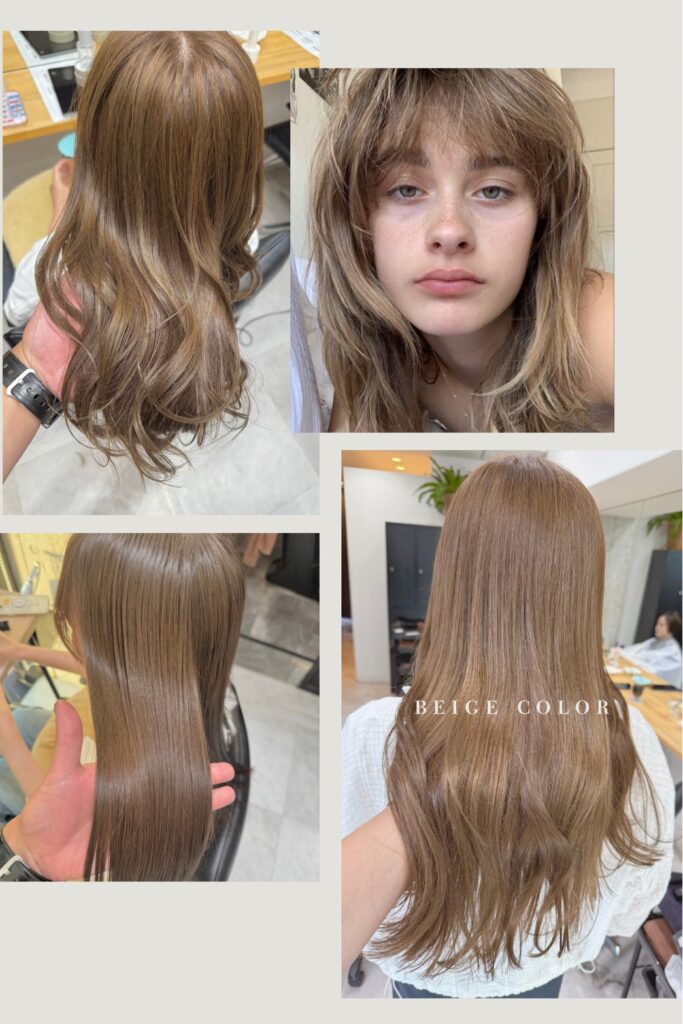 ベージュカラー