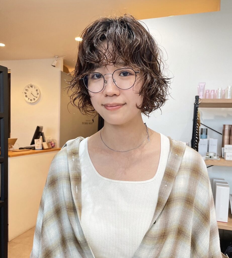 レディースのお客様のパーマスタイル