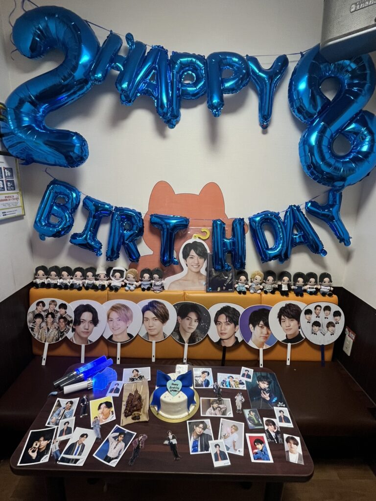 誕生日会を開きました！