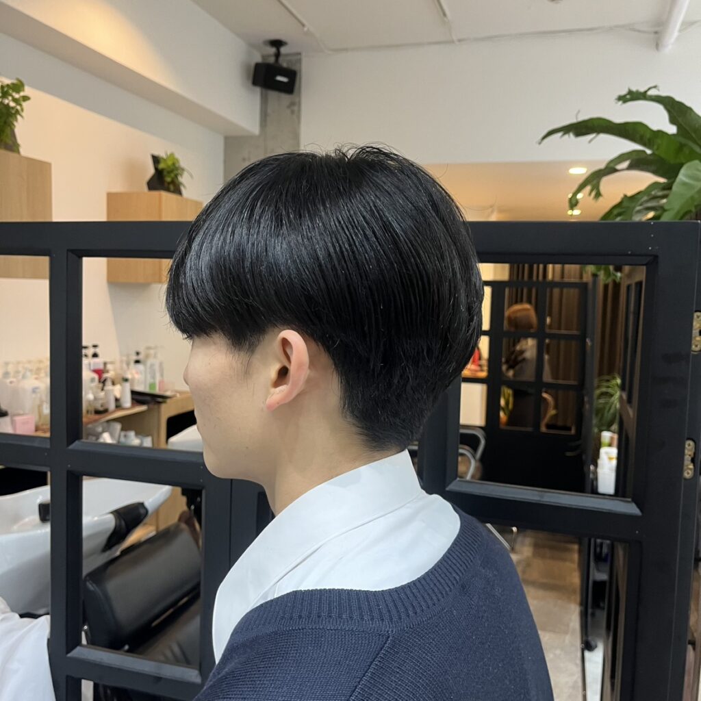 メンズのマッシュスタイル
