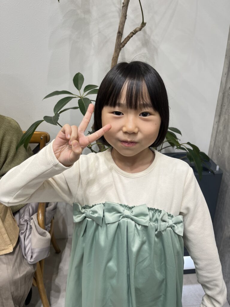 小さなお友達が来てくれました