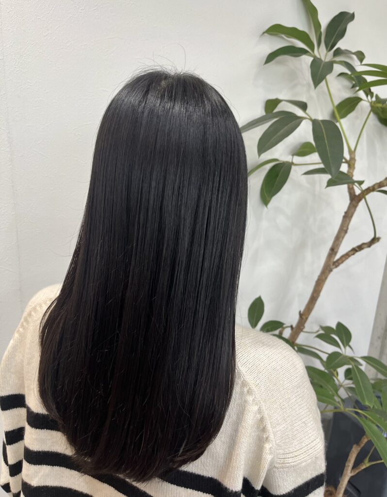 お客様の美髪のお手伝い