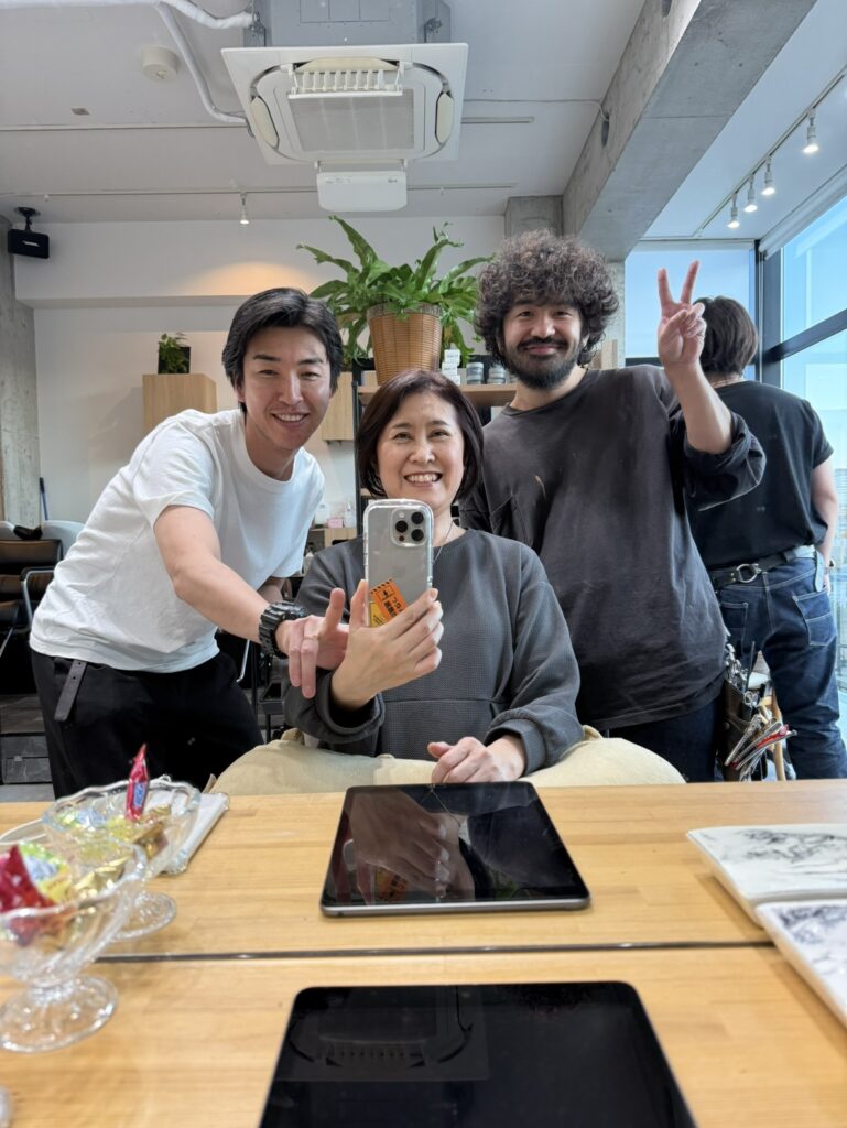 お客様と長いお付き合いをする美容室