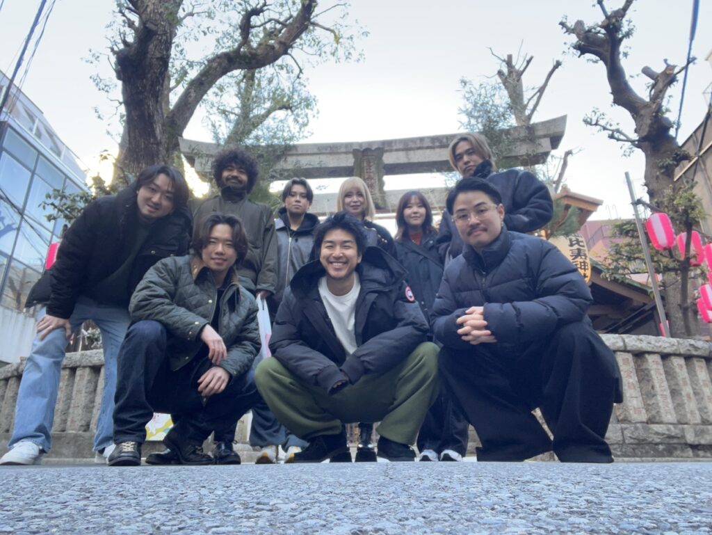 初日は近くの恵比寿神社で初詣から♪