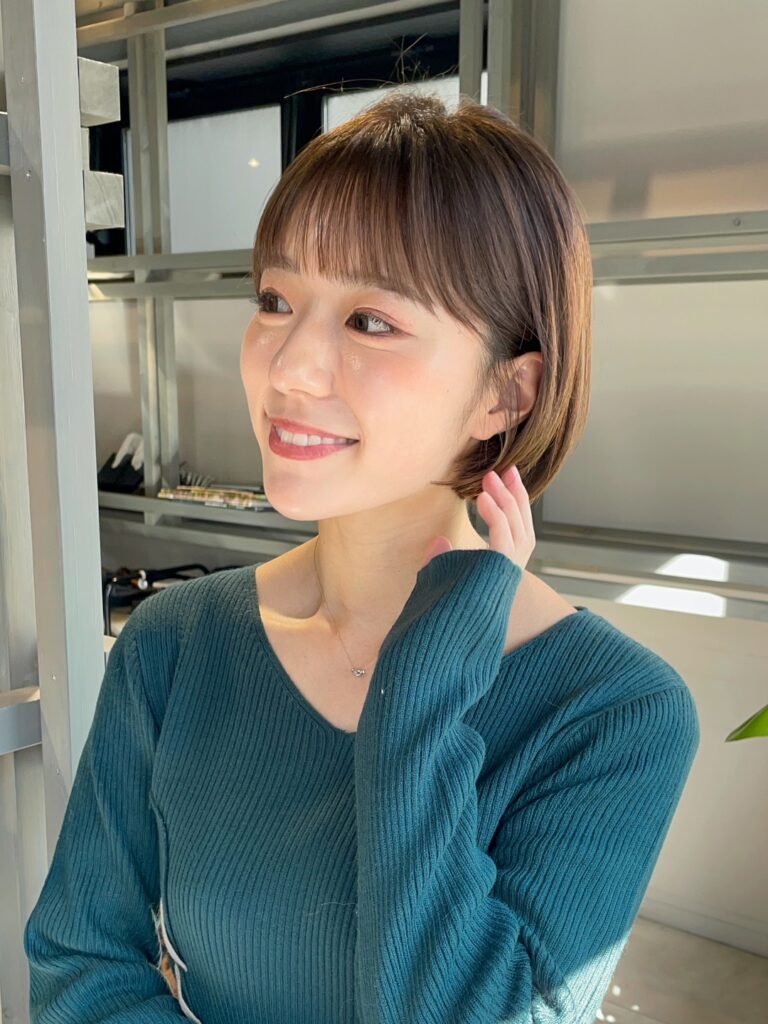 ミニボブやショートボブもおすすめです