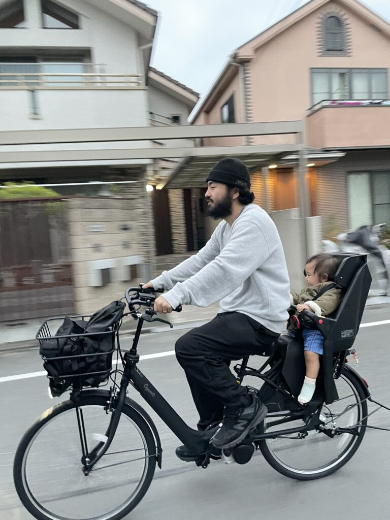 最近電動自転車を買いました