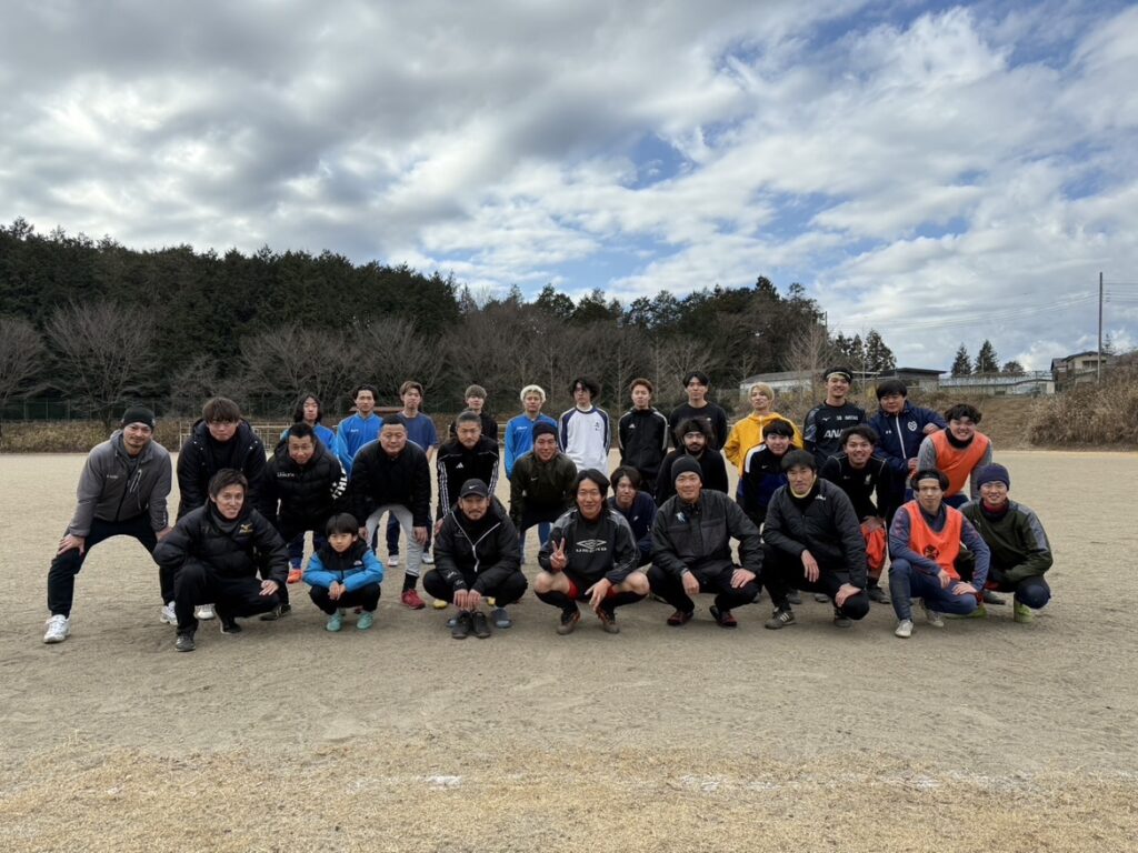 高校サッカー部の初蹴りへ