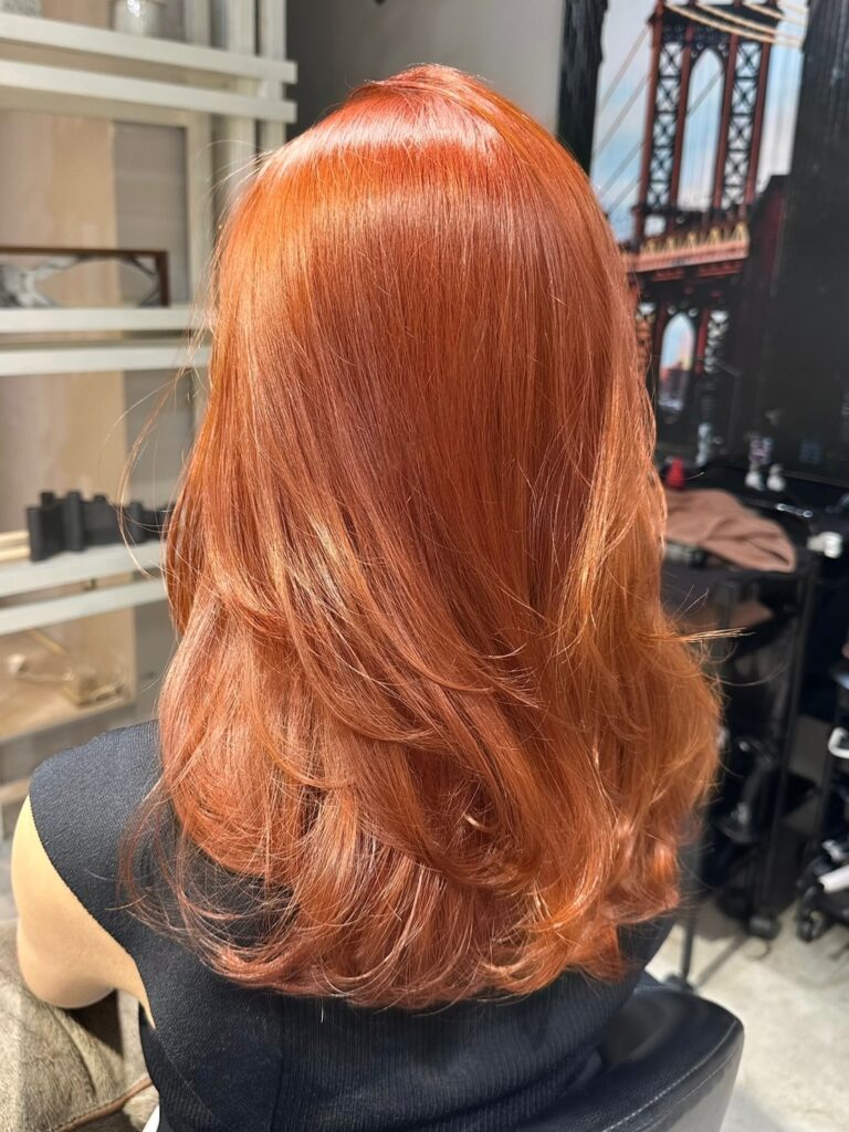 ◎ダブルカラーでつくるオレンジカラー◎