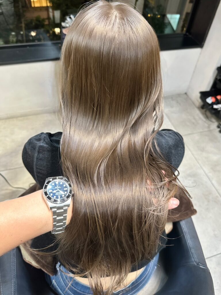 透明感とツヤ感のバランス