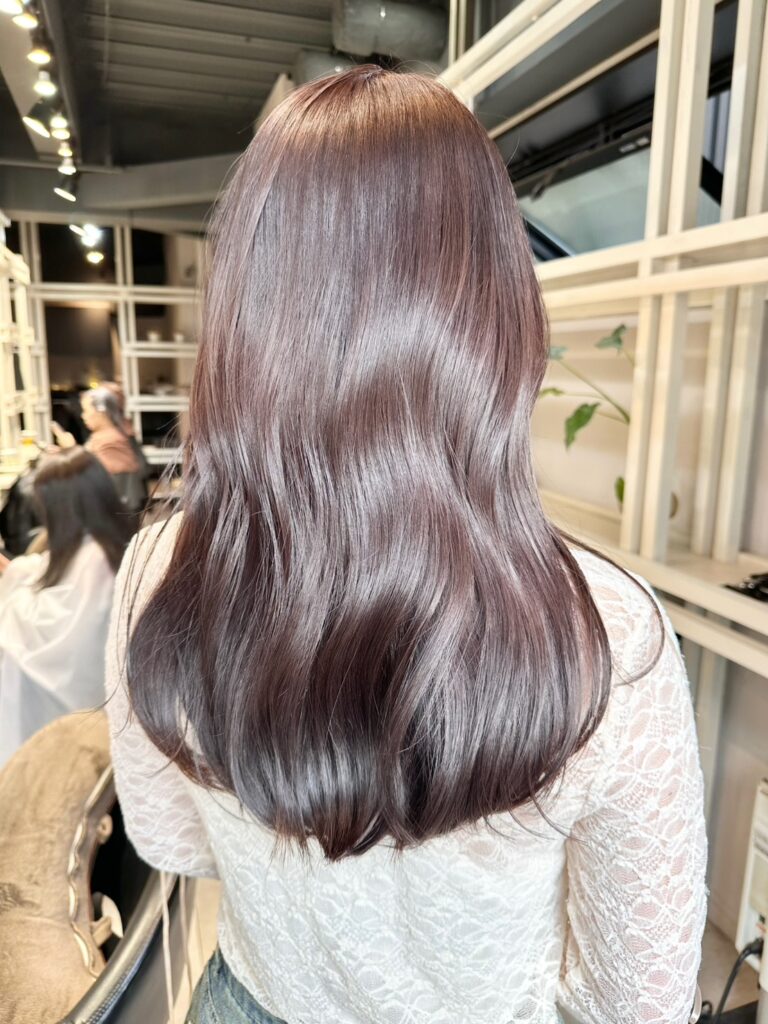 上品で大人っぽい雰囲気に