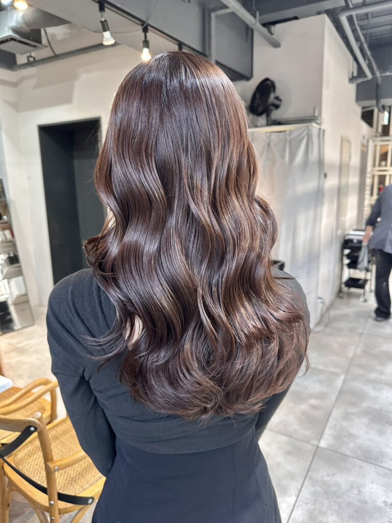 ピンク系ショコラカラー