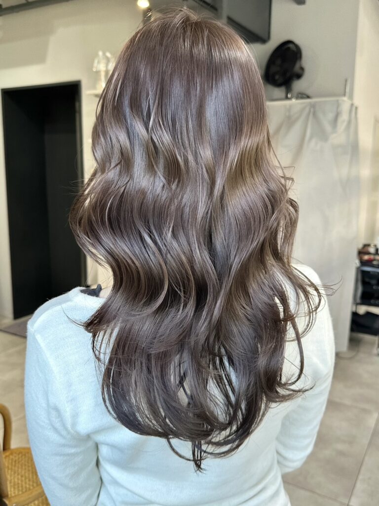 アイスグレージュカラー