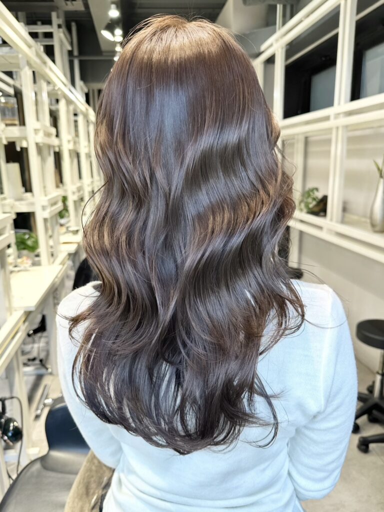 アイスグレージュカラー