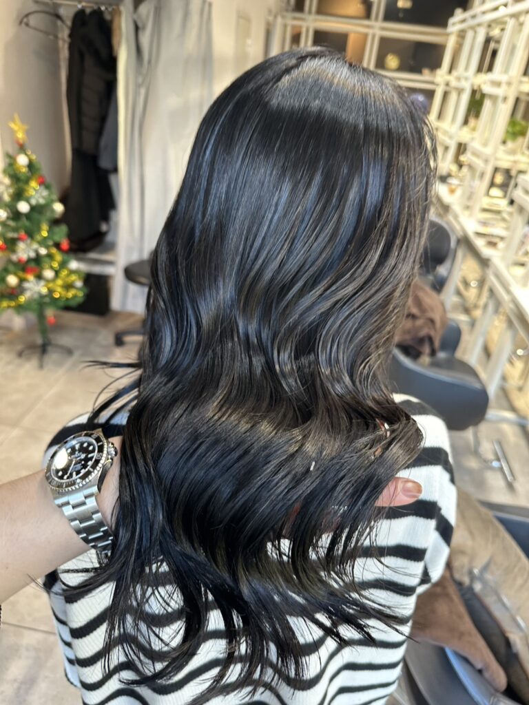 地毛風ダークトーンカラー