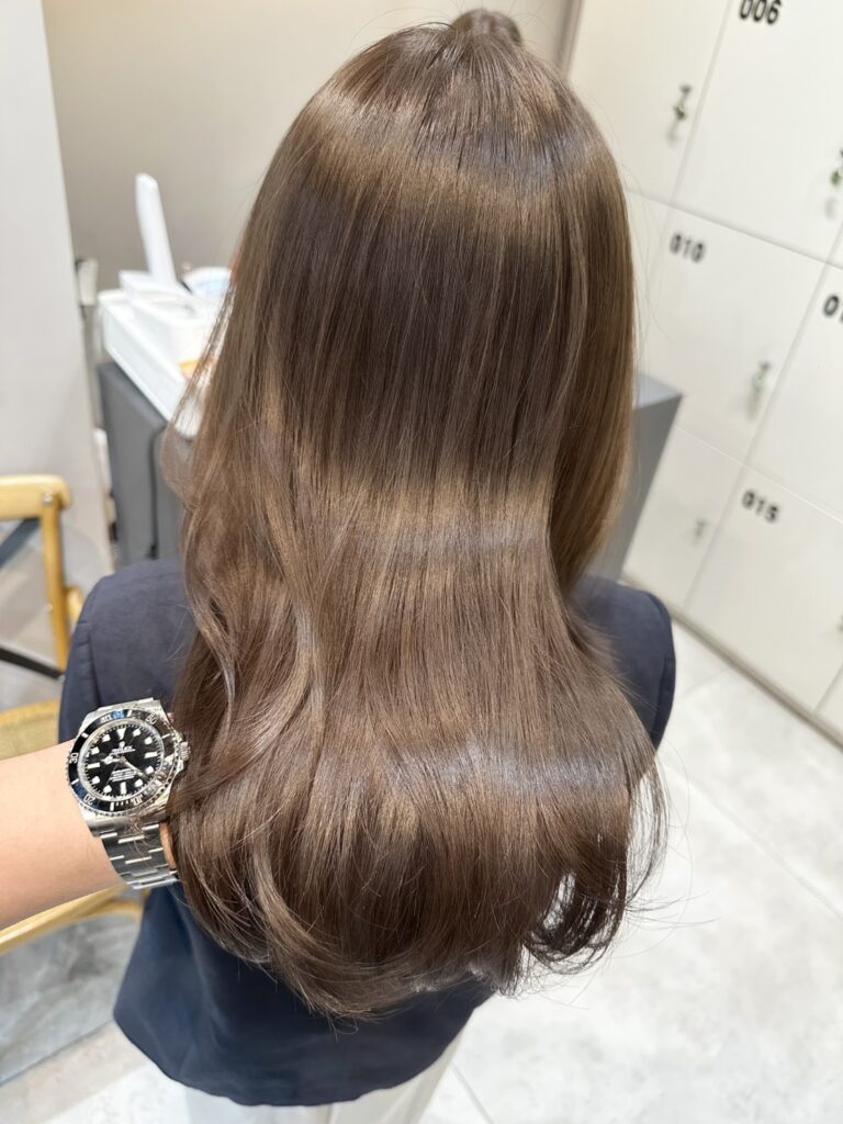 【透明感たっぷりのナチュラルブラウン】