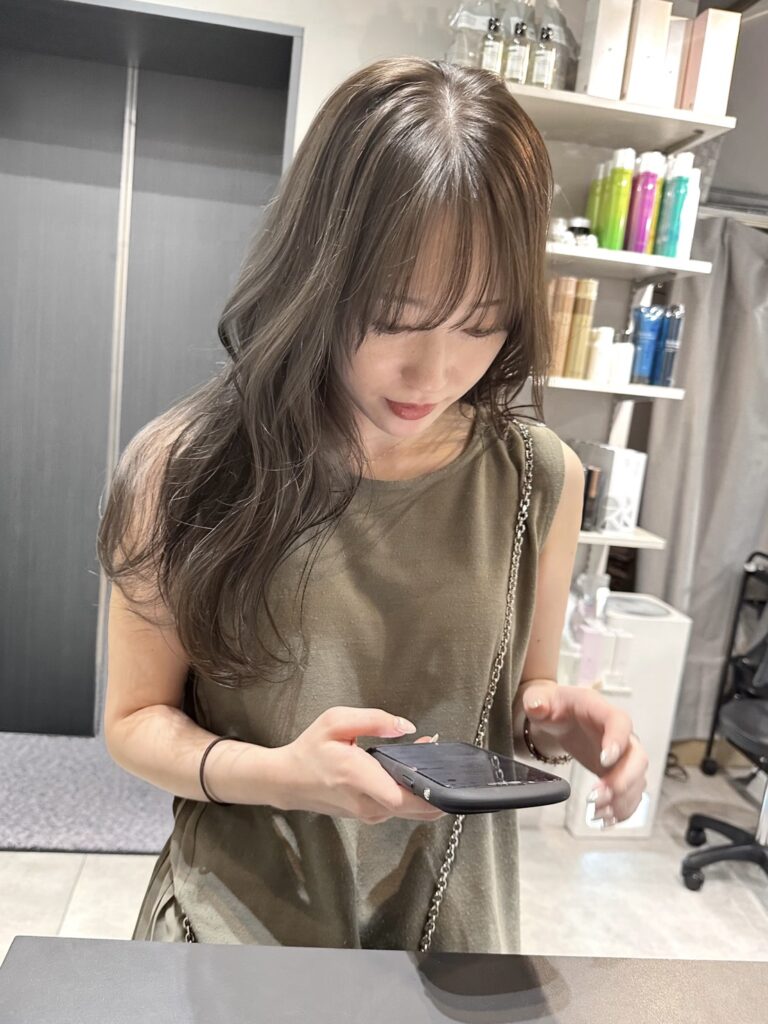 ナチュラルなのに今っぽい印象に