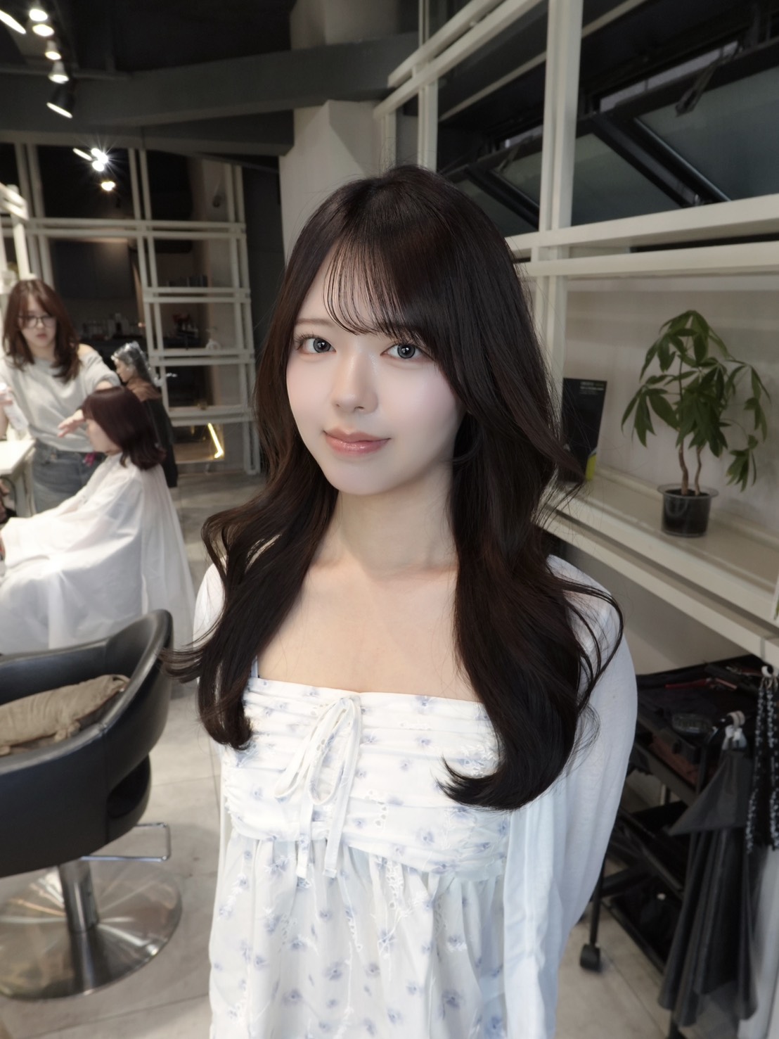 王道だけど一番可愛いバランスのロングスタイル◎