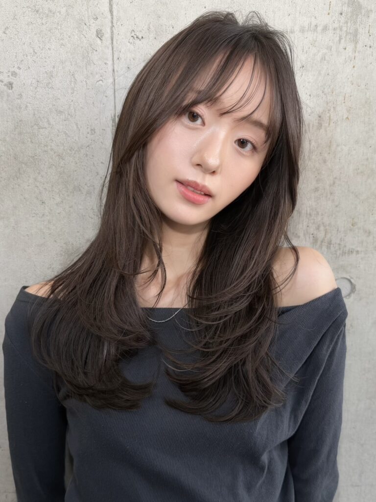 レイヤーでふわっと軽やかに