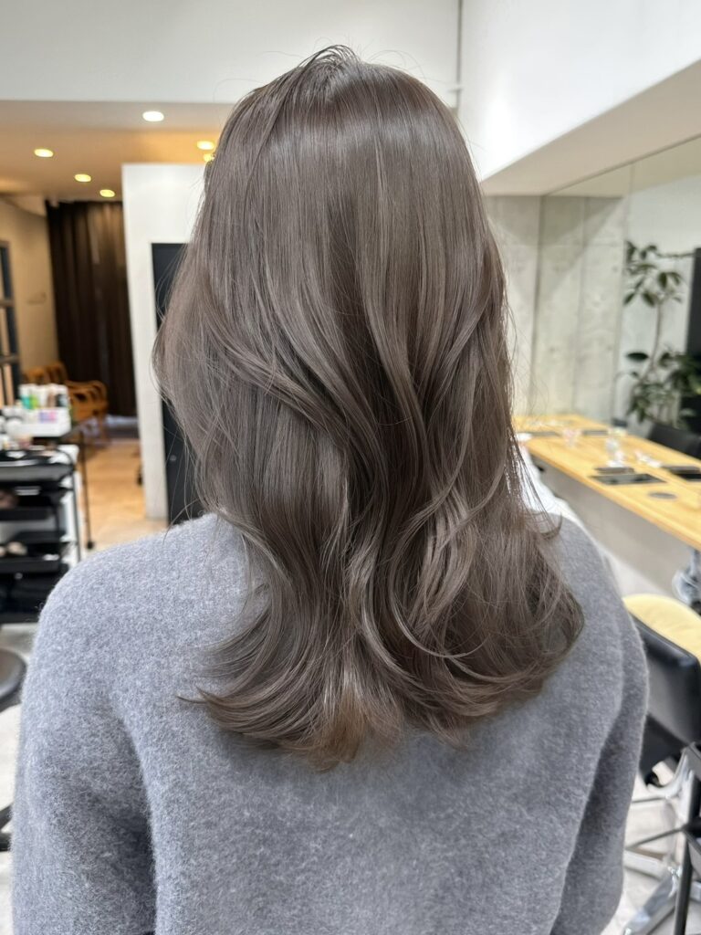 くすみ感と透明感