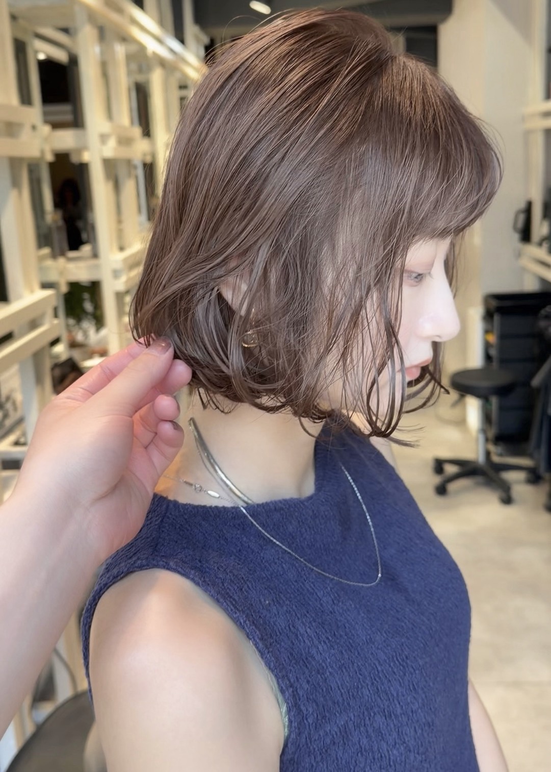 赤みをほんのり抑えたまろやかなショコラベージュ◎