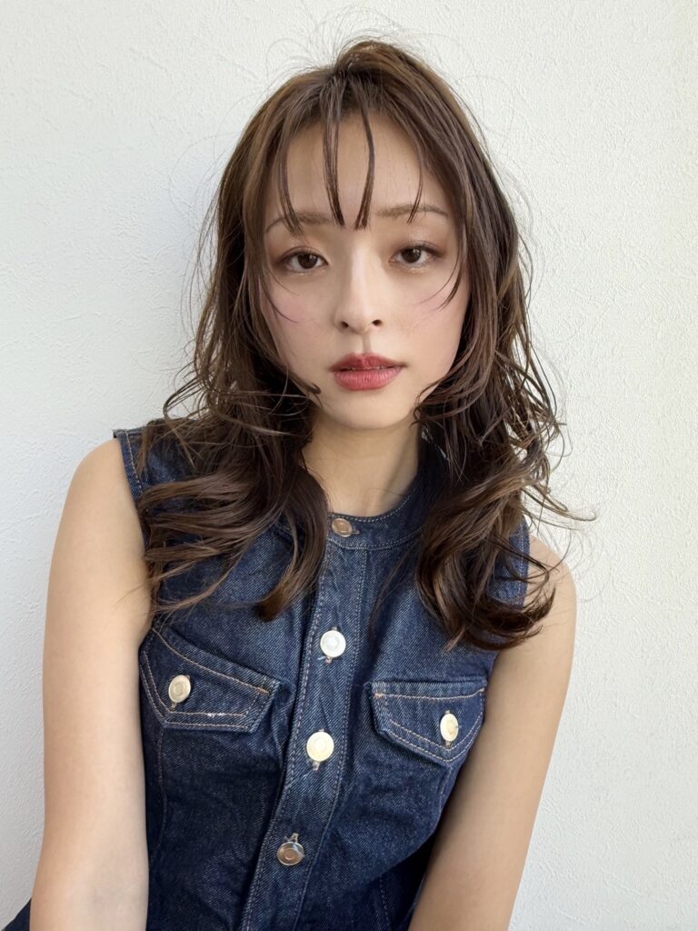 ロングのレイヤースタイル