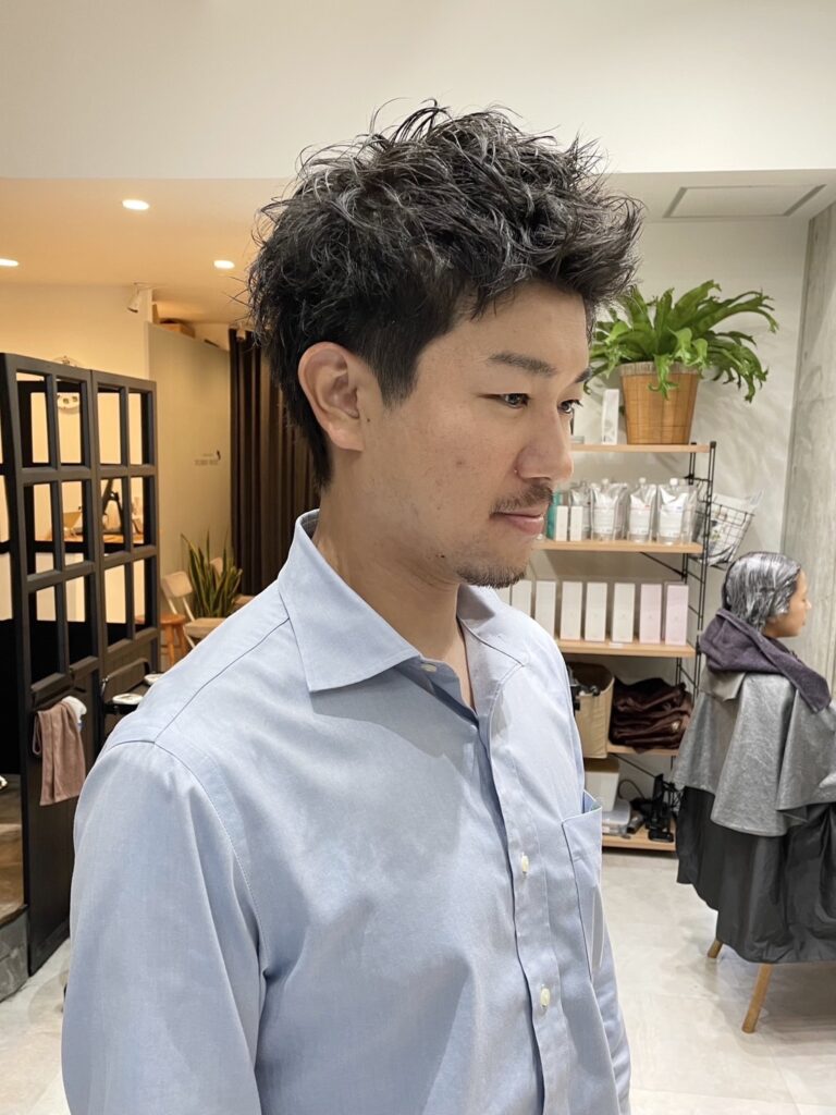 メンズのショートスタイル