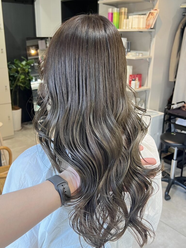 暗くしたいけど透明感も欲しい