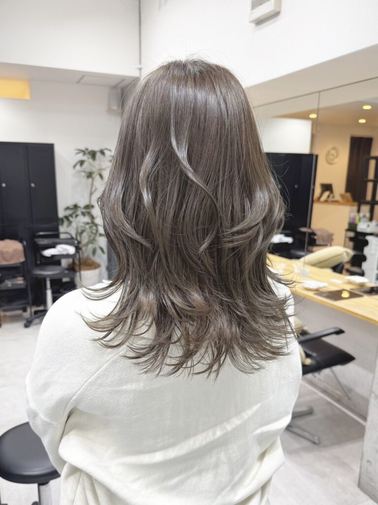 前からも後ろからも可愛いです