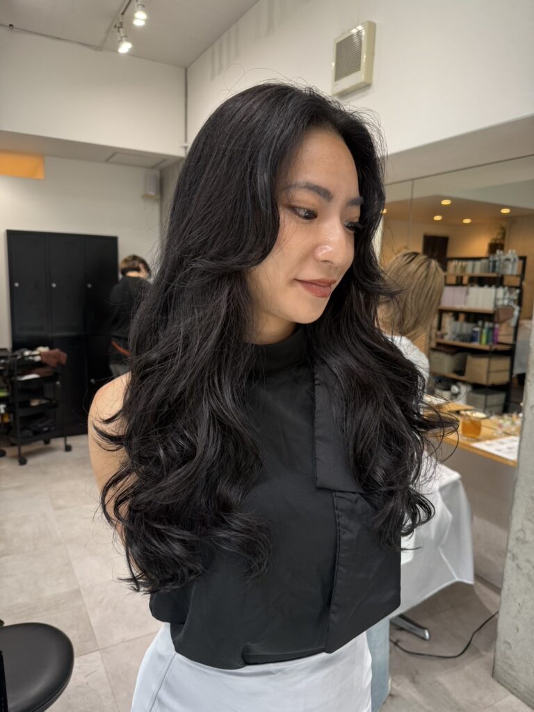 レイヤースタイルとパーマの相性◎