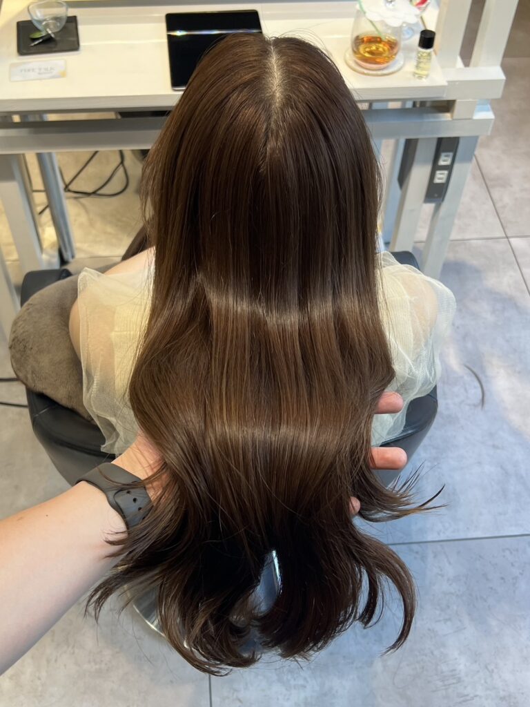 ナチュラルなブラウン