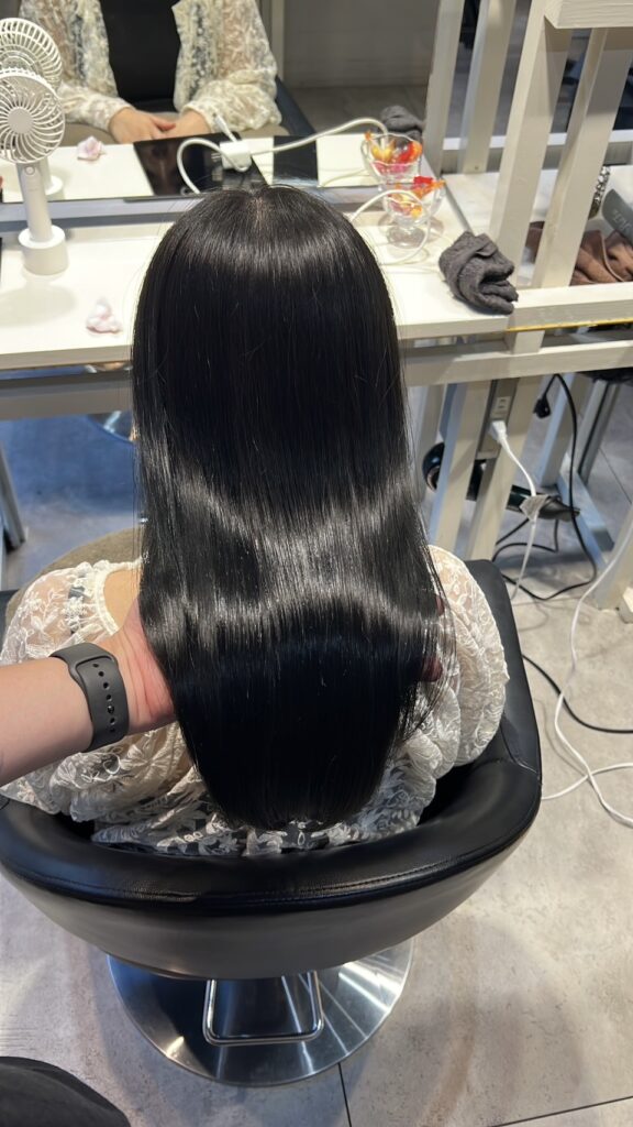 髪質改善カラー