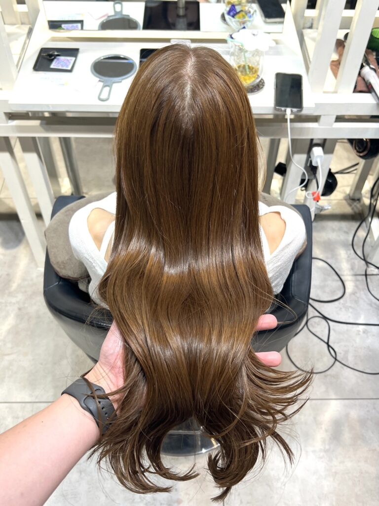 明るめカラー人気です