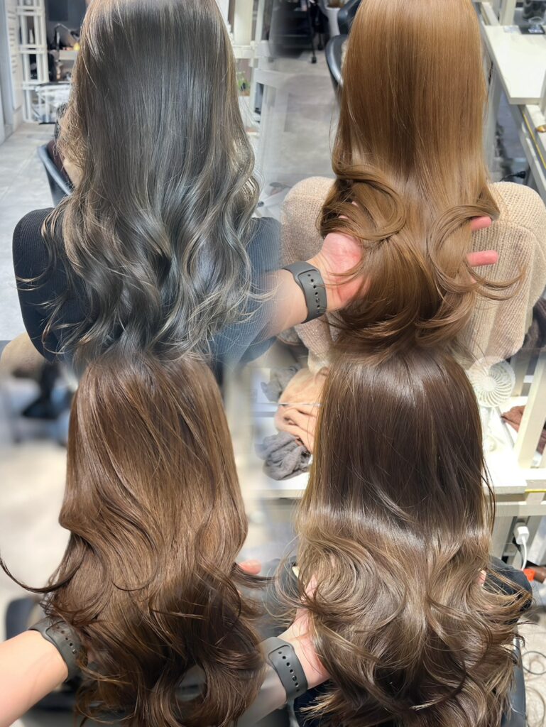 オーダーが多い髪色