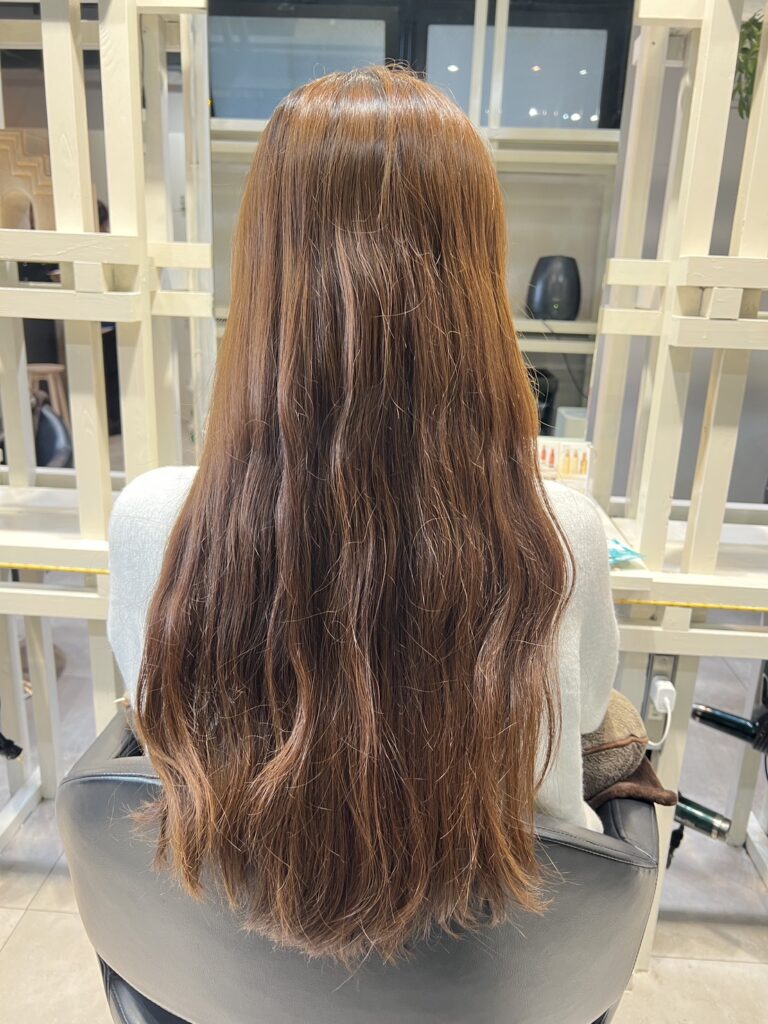 美髪矯正ビフォーアフター