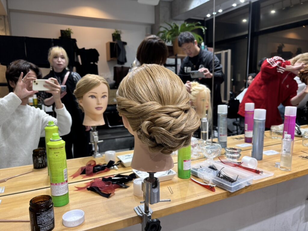 ヘアアレンジ勉強会