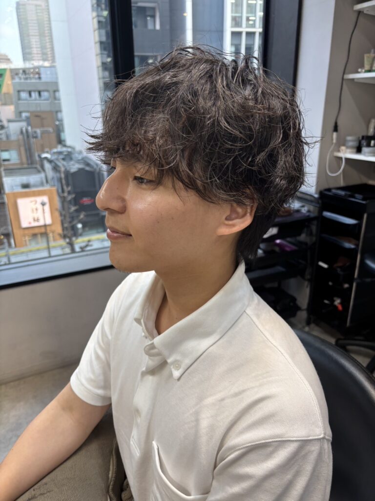 メンズパーマ