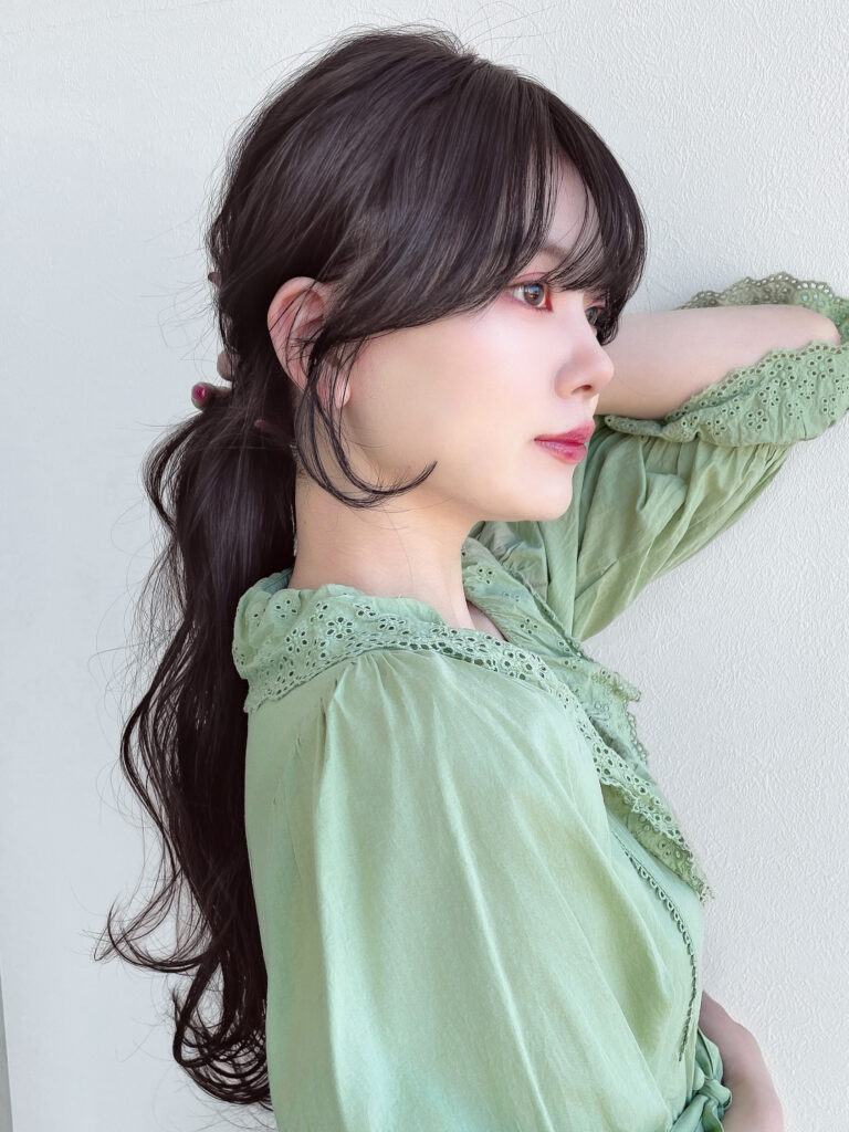 顔周りの似合わせデザインカット