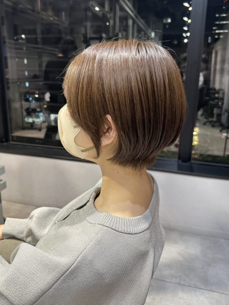 丸みショート人気です！