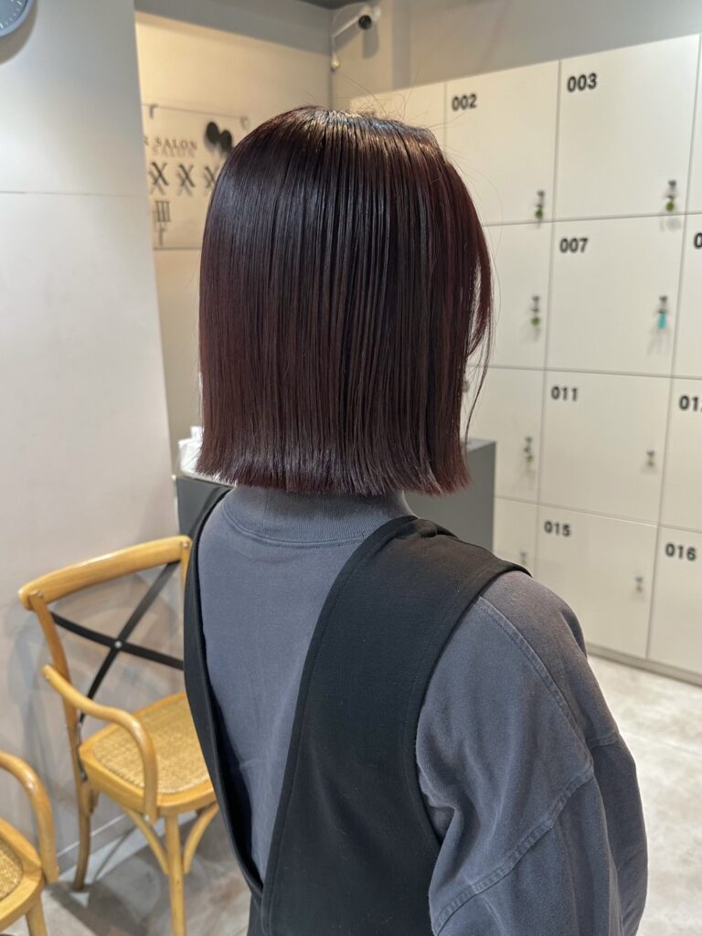 新しいお色味に挑戦