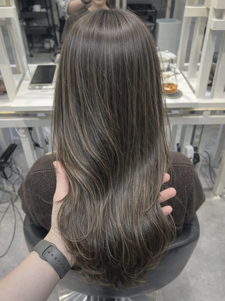 透明感欲しくて黒くしたくない