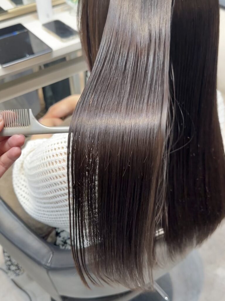 ストレートパーマ