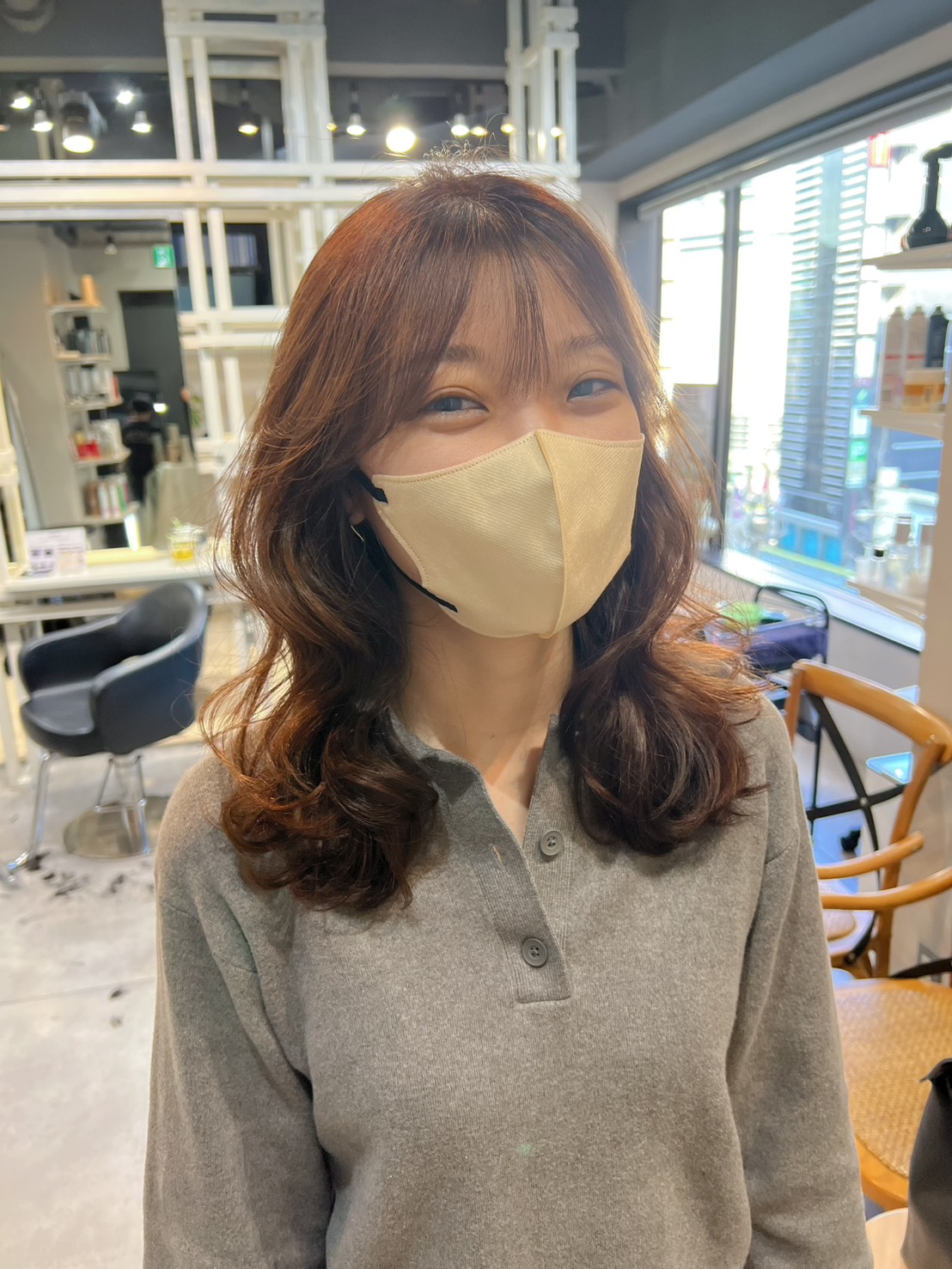 カットと アイロン1本で変わります