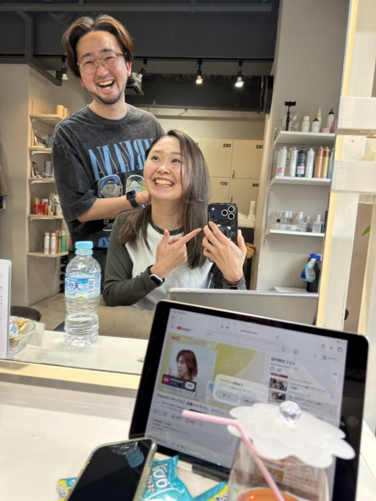 笑いが絶えないですね
