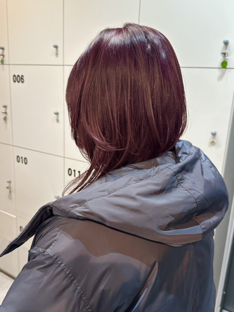 秋冬人気のボルドーカラー